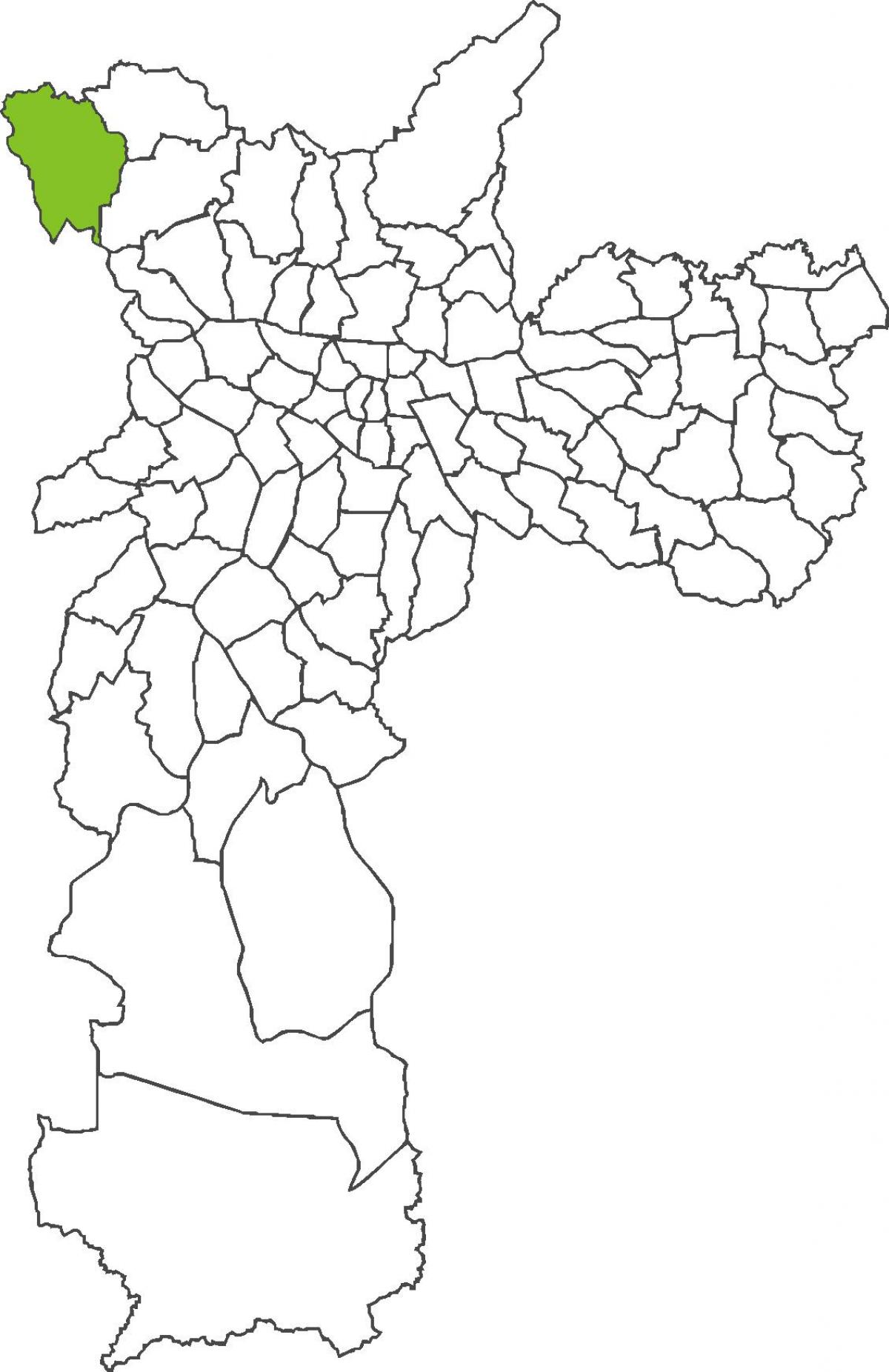 মানচিত্র Anhangüera জেলা