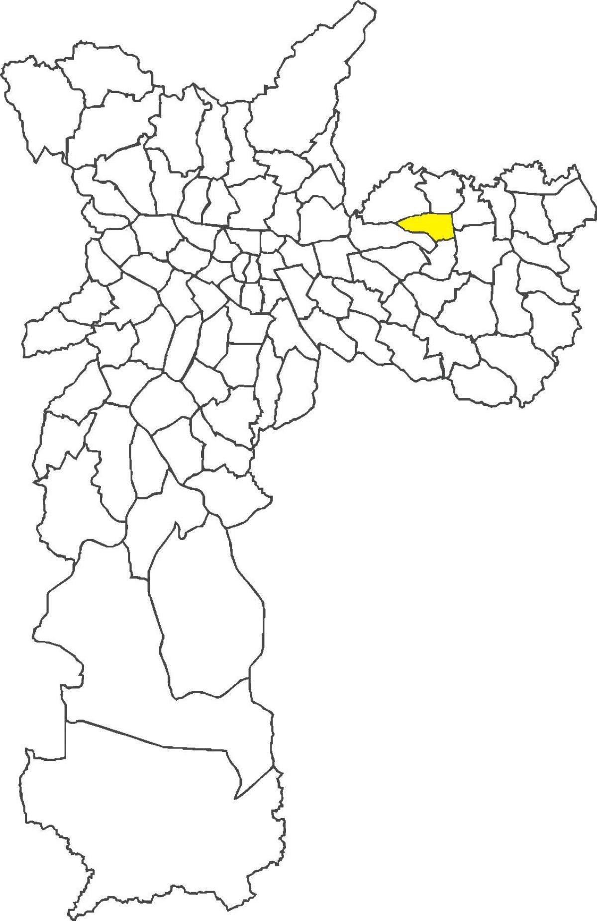 মানচিত্র এর Ponte ফলক জেলা