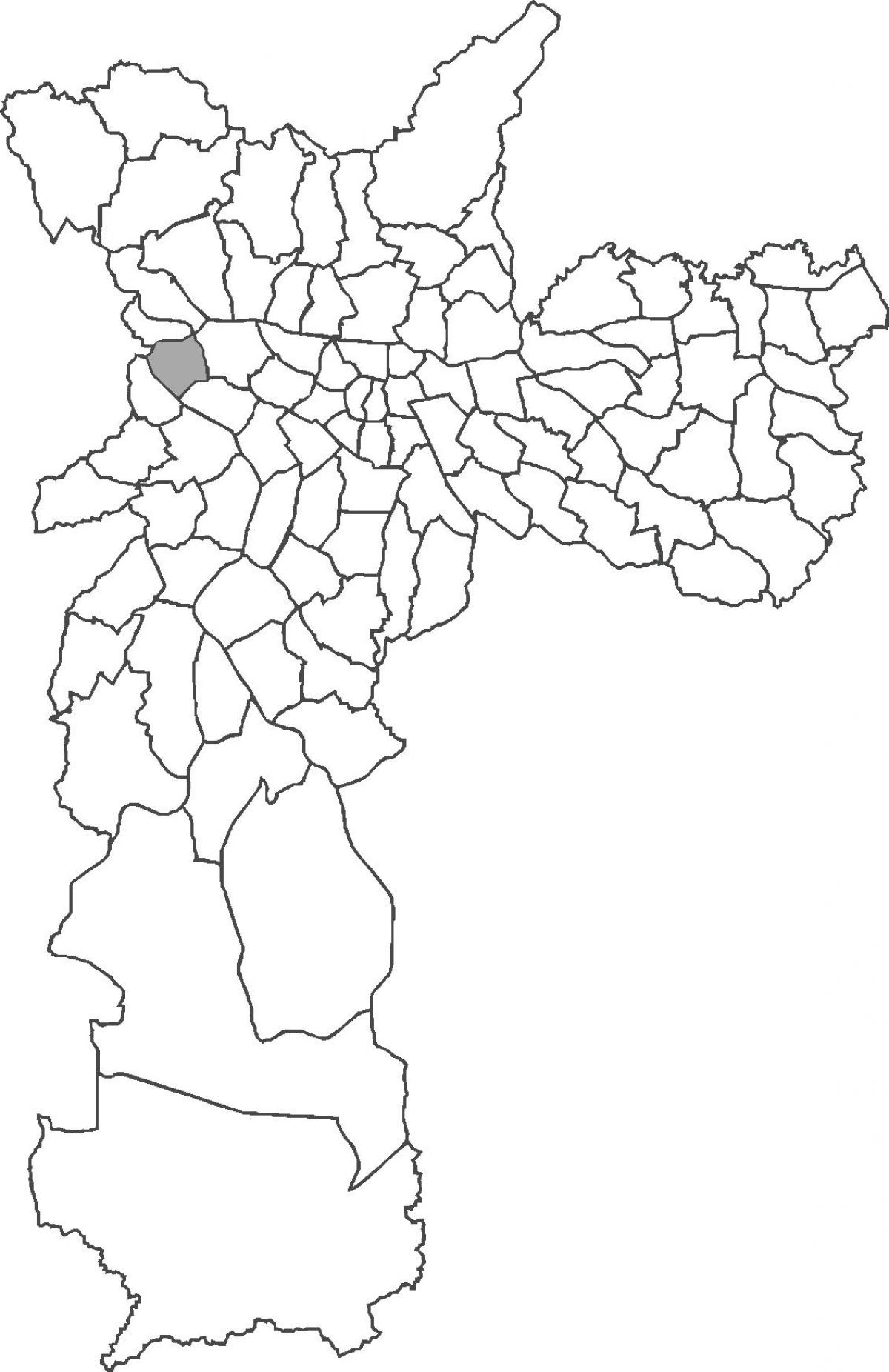 মানচিত্র এর Vila Leopoldina জেলা