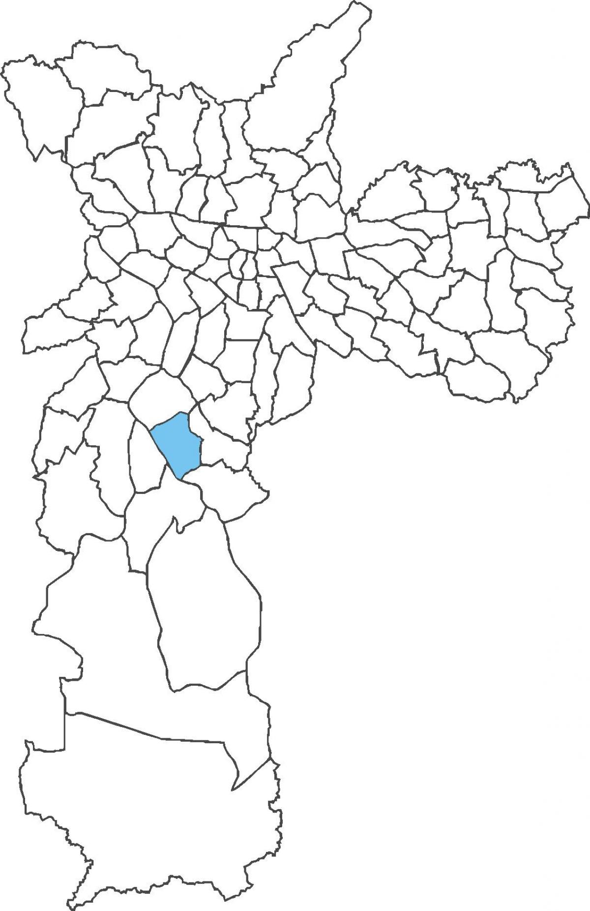 মানচিত্র ক্যাম্পো গ্র্যান্ডে জেলা