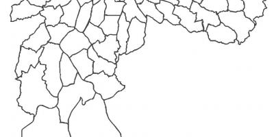 মানচিত্র Brasilândia জেলা