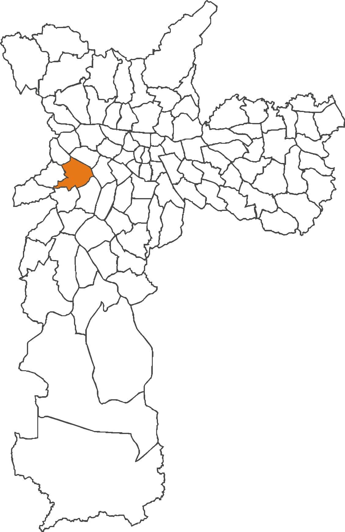 মানচিত্র Butantã জেলা