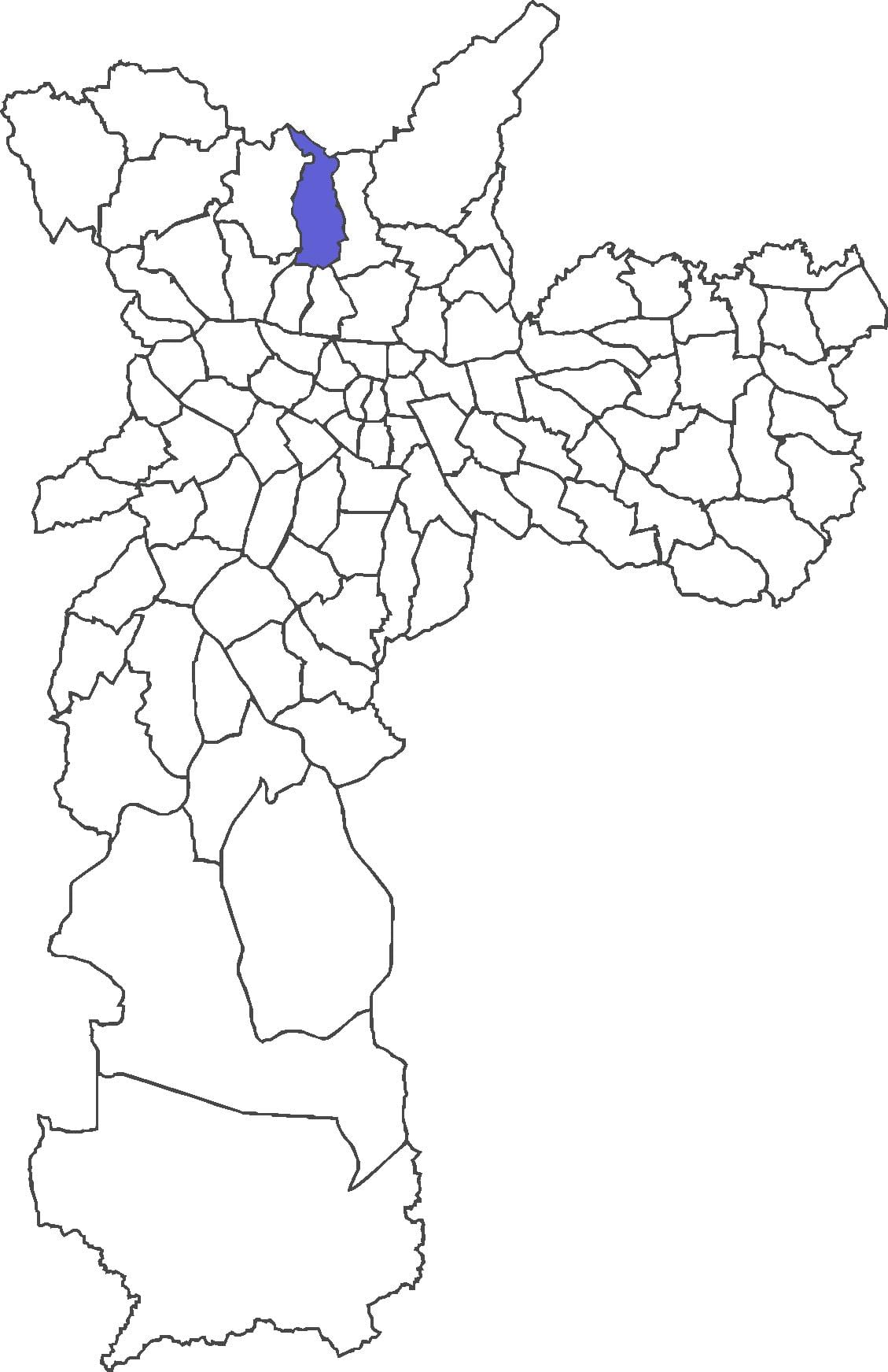 মানচিত্র Cachoeirinha জেলা
