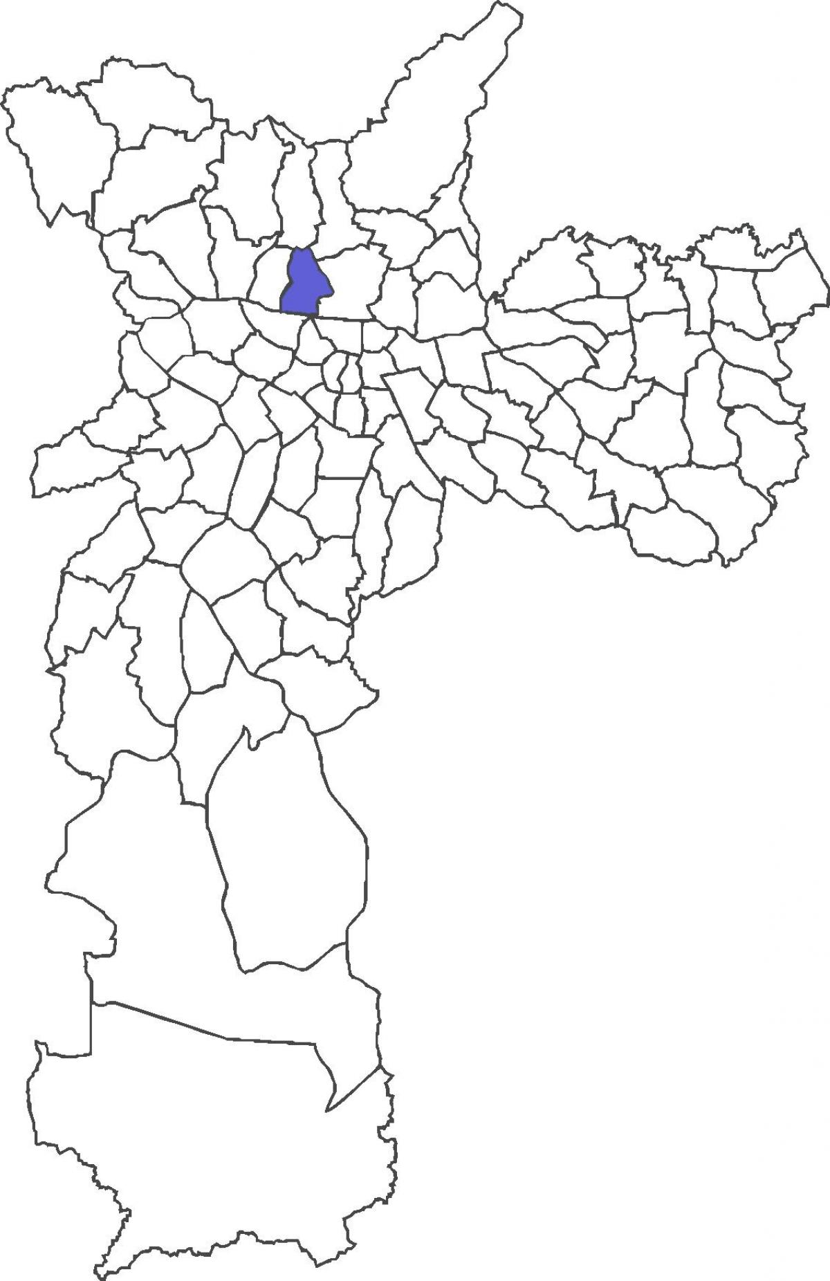 মানচিত্র এর Casa Verde জেলা
