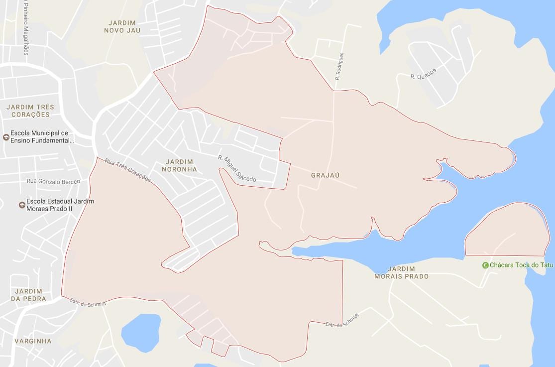মানচিত্র Grajaú সাও পাওলো