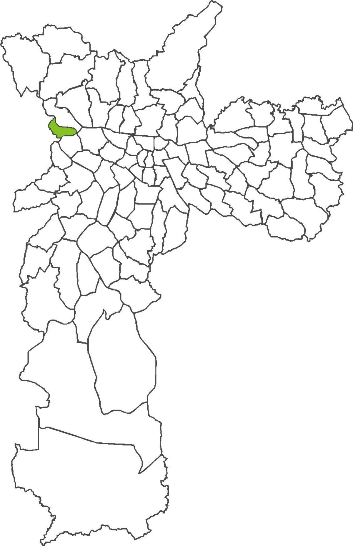 মানচিত্র Jaguara জেলা