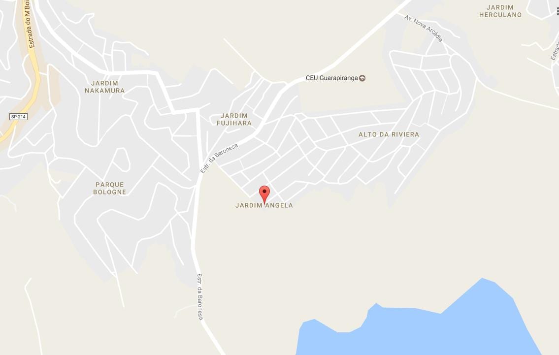 মানচিত্র Jardim Ângela সাও পাওলো