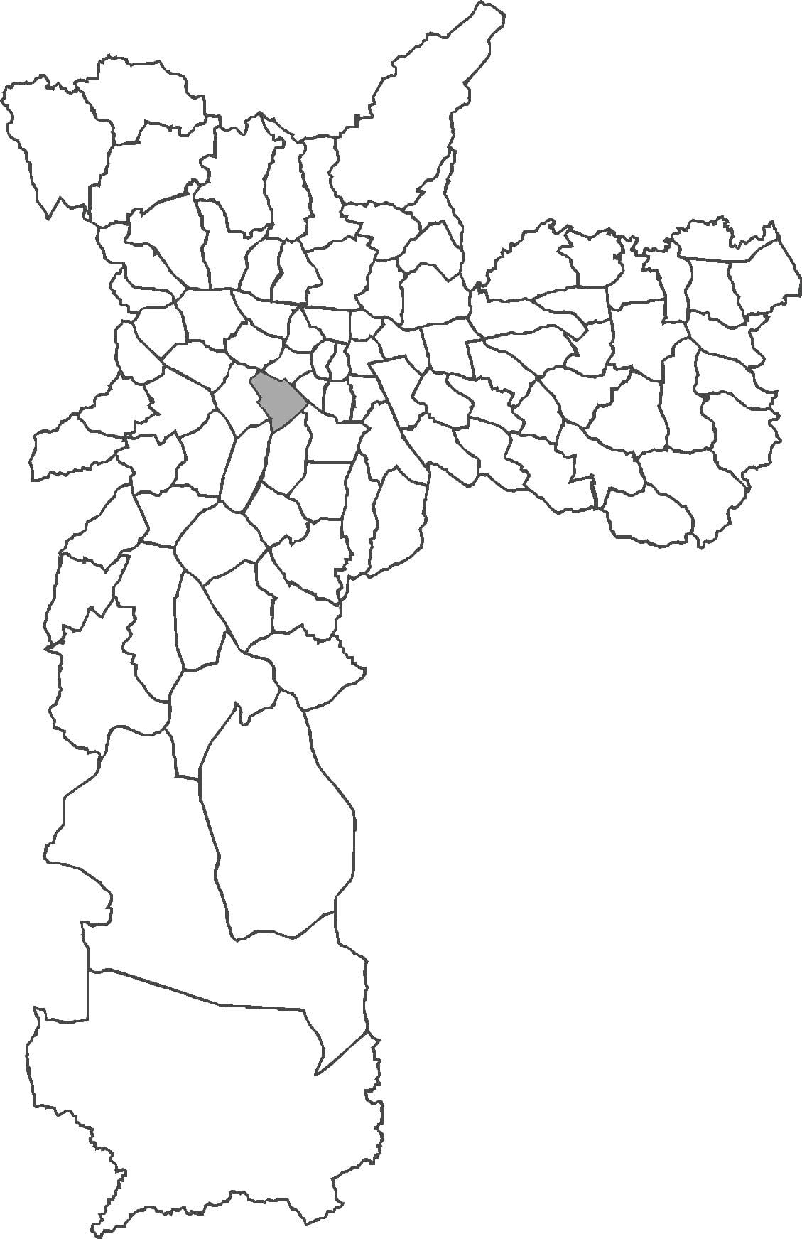 মানচিত্র Jardim Paulista জেলা