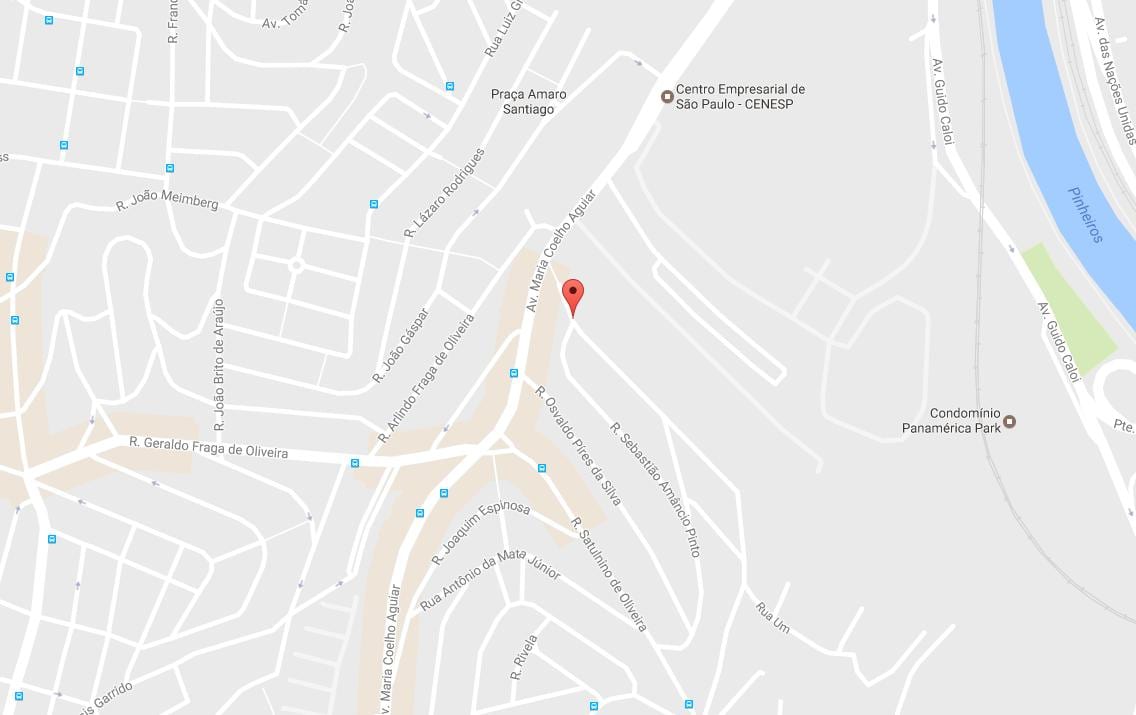 মানচিত্র Jardim São Luís সাও পাওলো