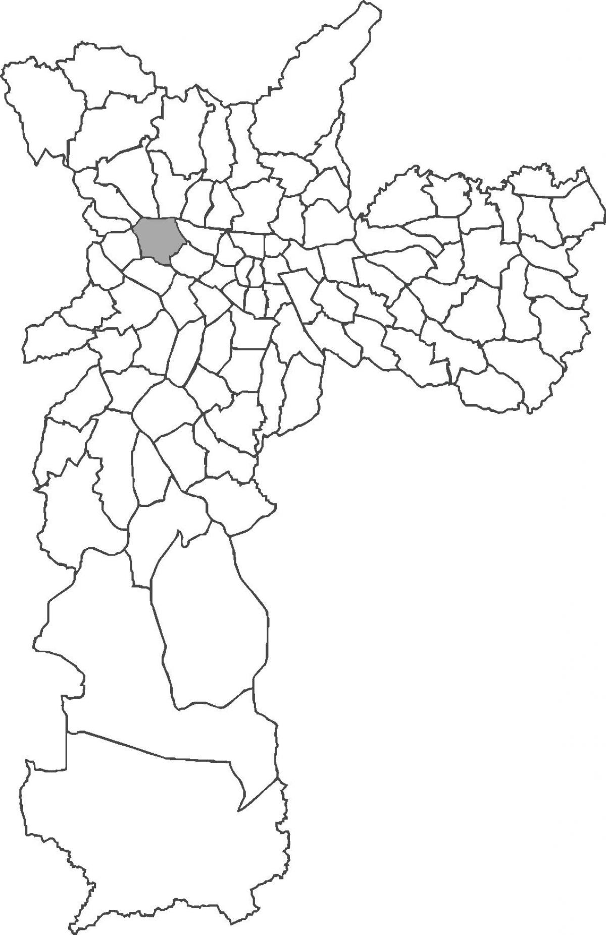 মানচিত্র Lapa জেলা