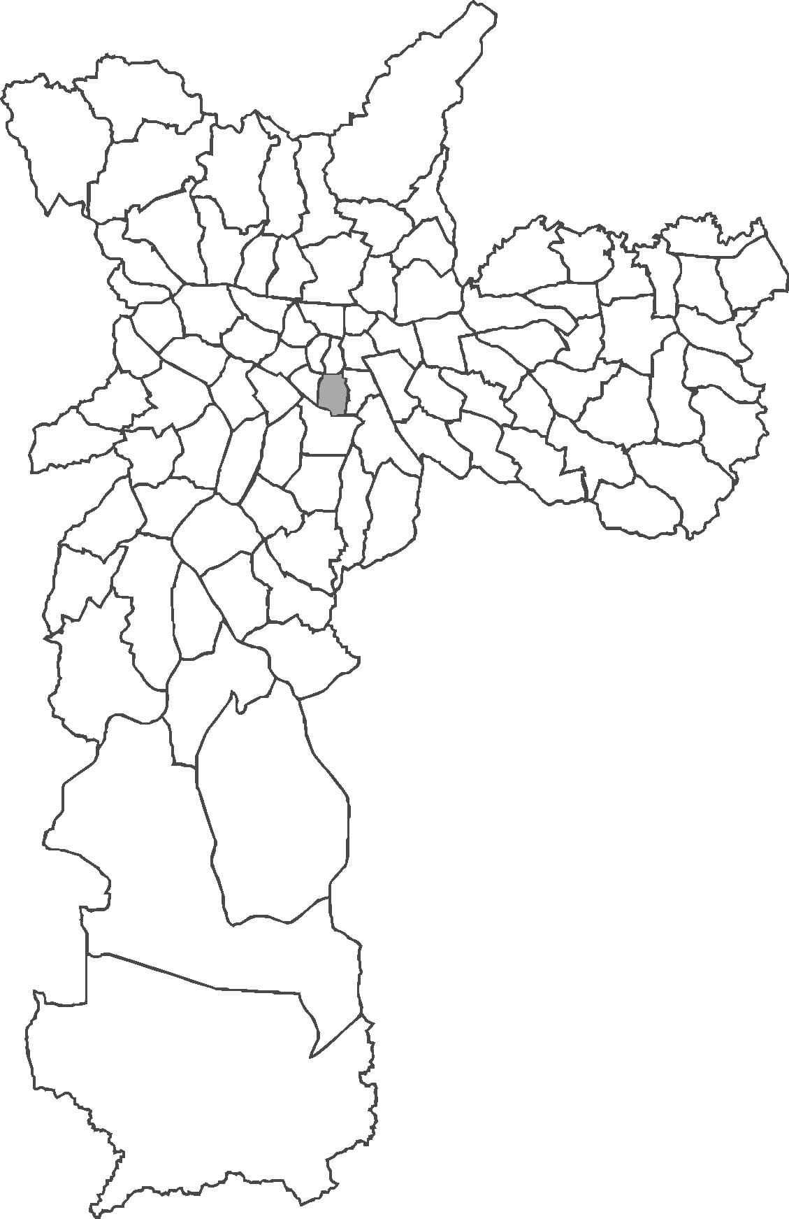 মানচিত্র Liberdade জেলা