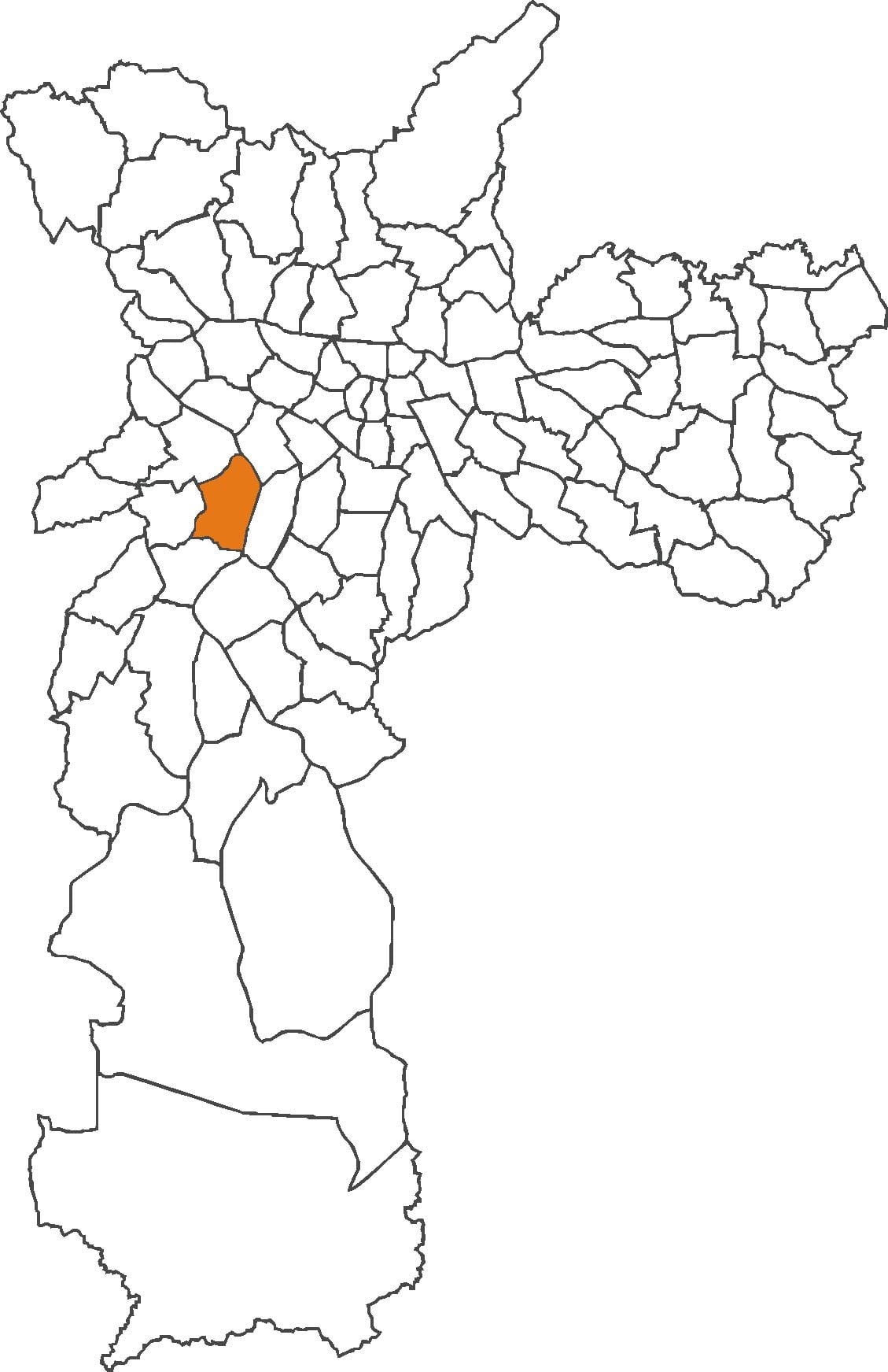 মানচিত্র Morumbi জেলা