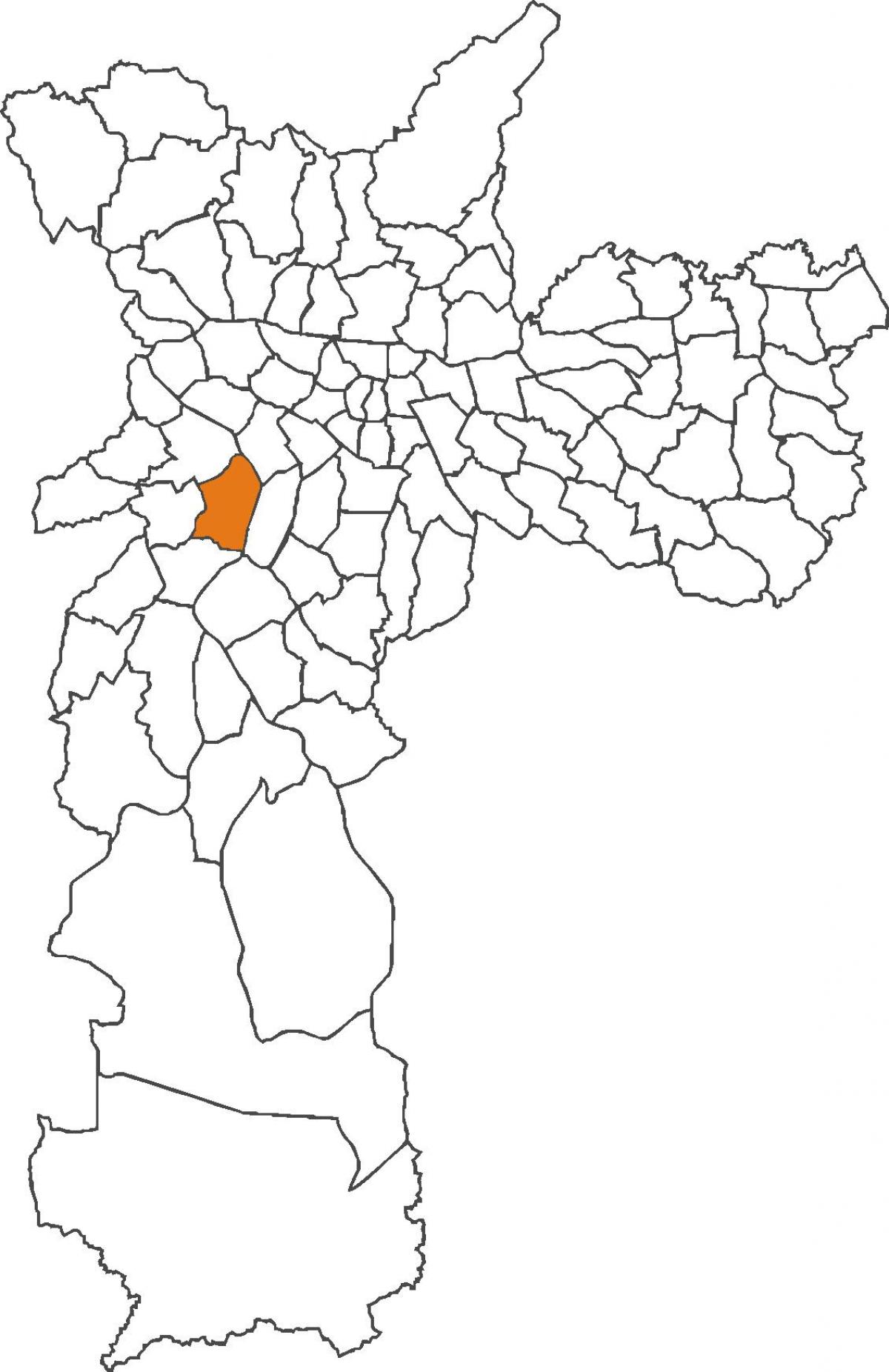 মানচিত্র Morumbi জেলা