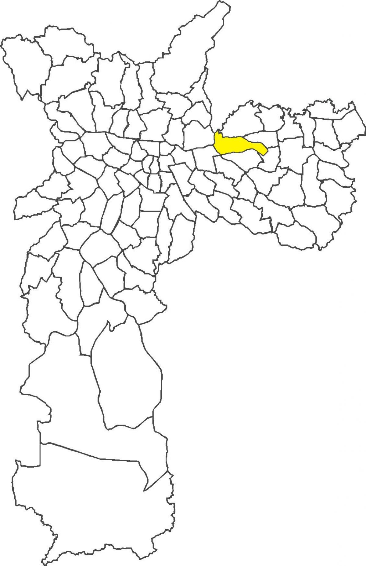 মানচিত্র Penha জেলা