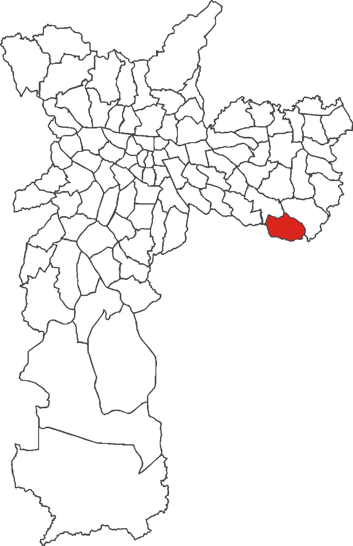 মানচিত্র São Rafael জেলা