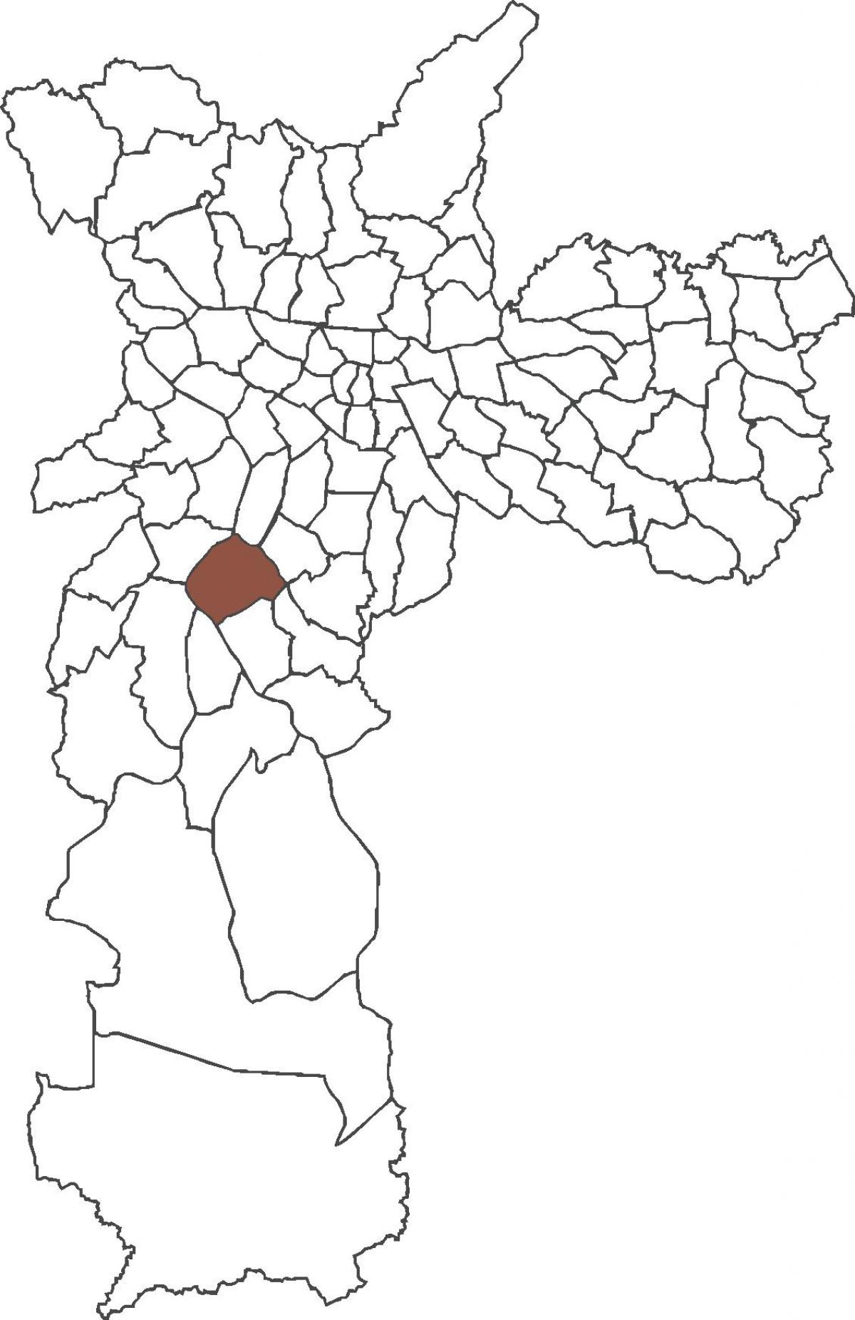 মানচিত্র এর সান্টো Amaro জেলা