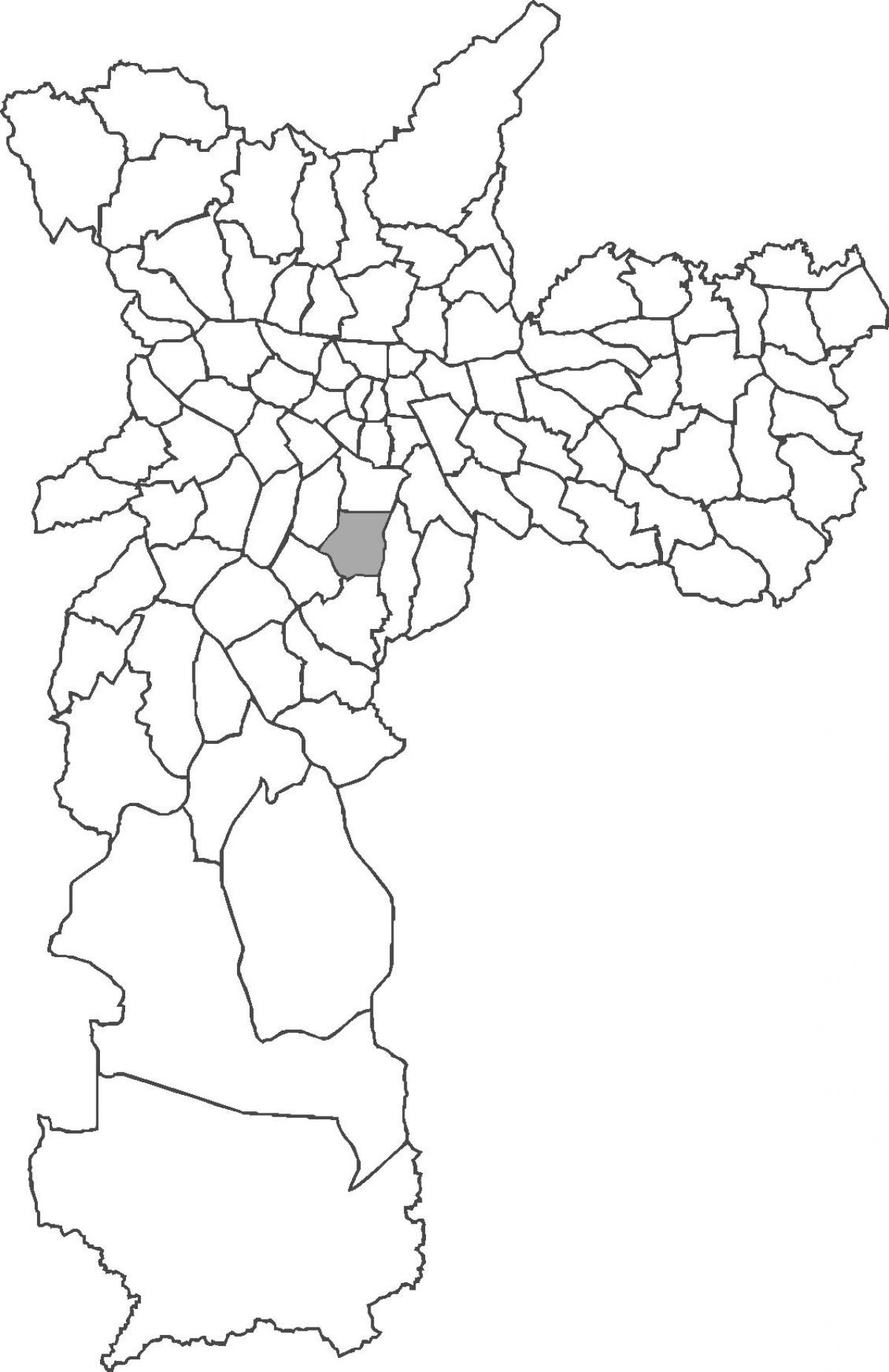 মানচিত্র Saúde জেলা