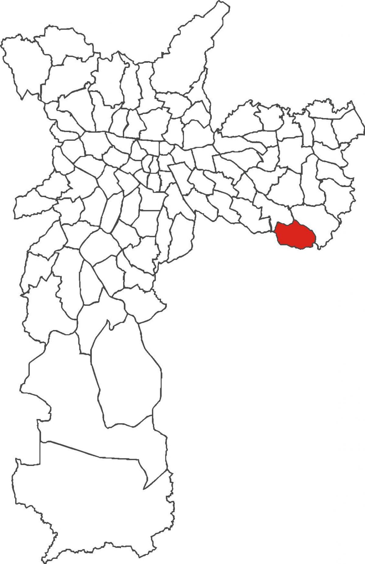মানচিত্র São Rafael জেলা