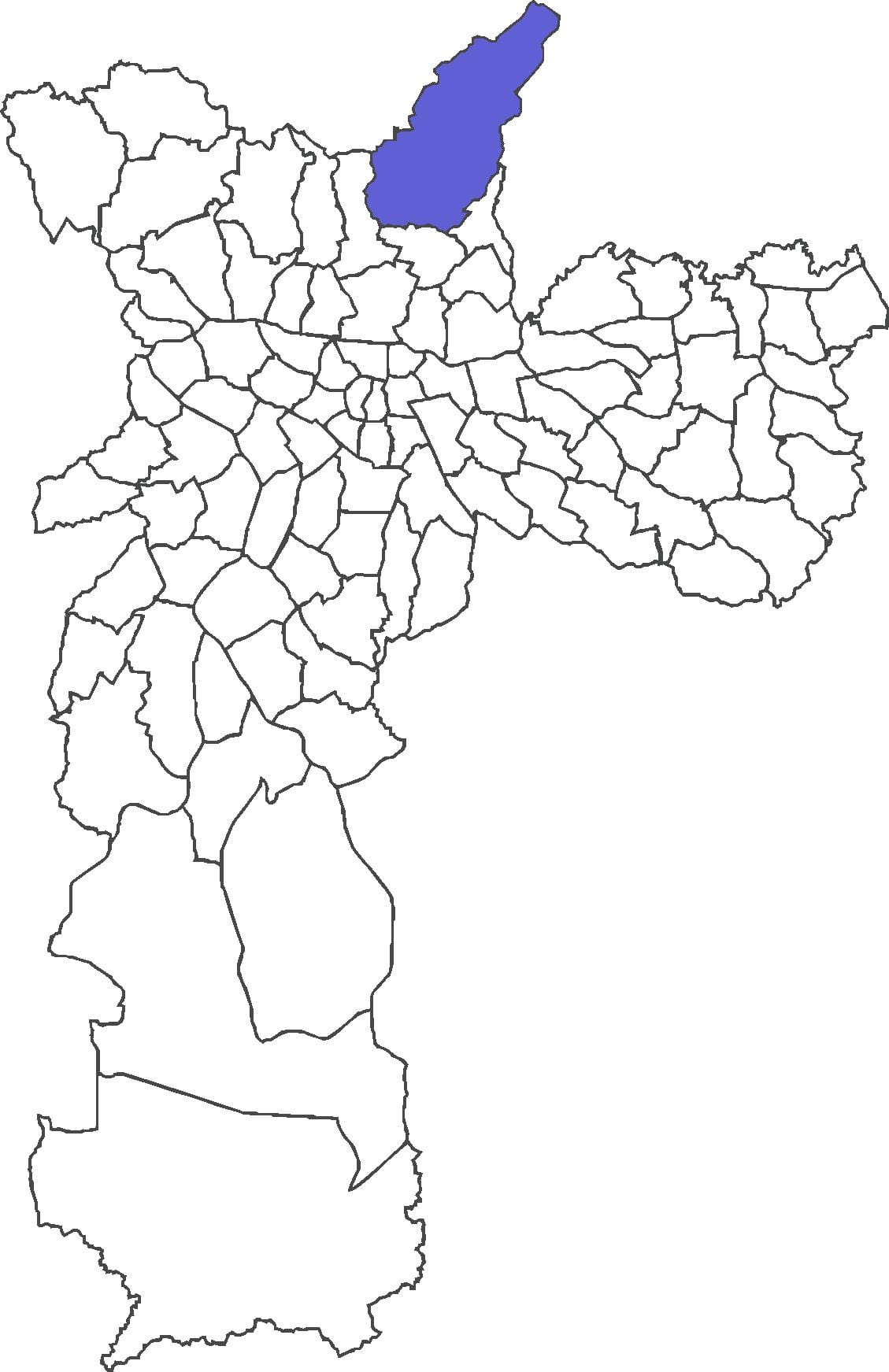 মানচিত্র জেলা Tremembé