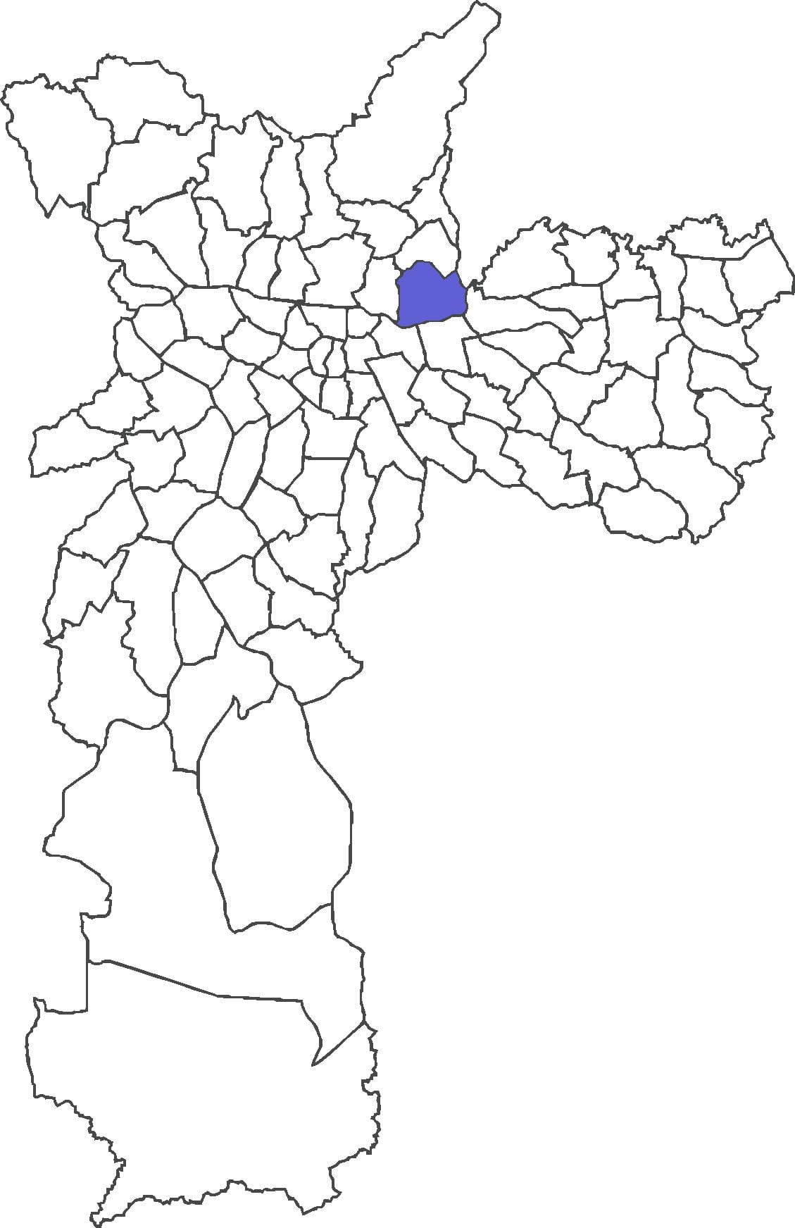 মানচিত্র এর Vila Maria জেলা