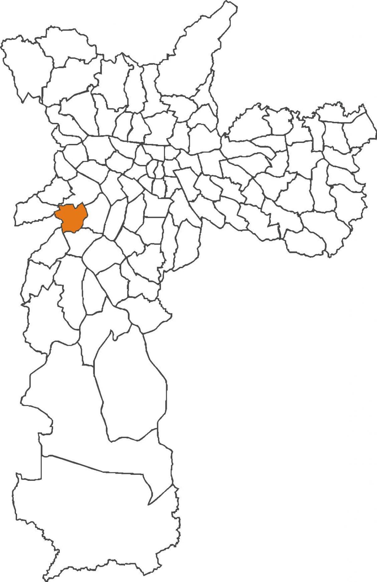 মানচিত্র এর Vila Sônia জেলা