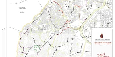 মানচিত্র এর ক্যাম্পো Limpo সাও পাওলো - সড়ক
