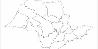 মানচিত্র সাও পাওলো রক্ত - অঞ্চলে