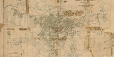 মানচিত্র সাবেক সাও পাওলো - 1916