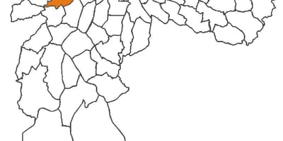 মানচিত্র Butantã জেলা