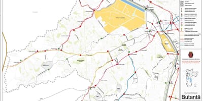 মানচিত্র Butantã সাও পাওলো - পাবলিক transports