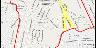 মানচিত্র Cambuci সাও পাওলো