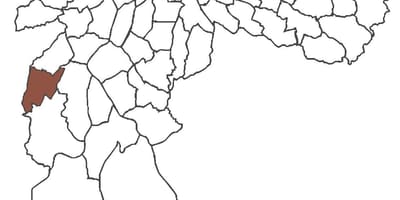 মানচিত্র Capão Redondo জেলা