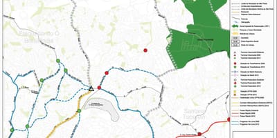মানচিত্র এর Casa Verde সাও পাওলো - পাবলিক transports