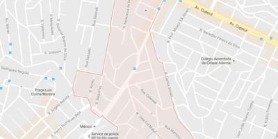মানচিত্র এর Cidade Ademar সাও পাওলো