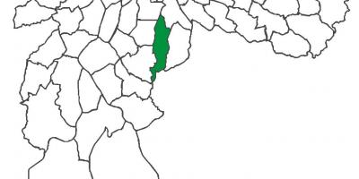 মানচিত্র Cursino জেলা