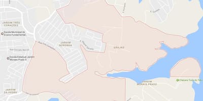 মানচিত্র Grajaú সাও পাওলো