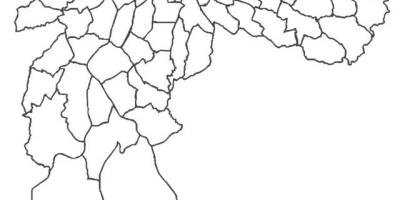 মানচিত্র Guaianases জেলা