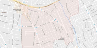 মানচিত্র, Itaim Paulista সাও পাওলো