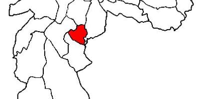 মানচিত্র Jabaquara উপ-প্রিফেকচার, সাও পাওলো