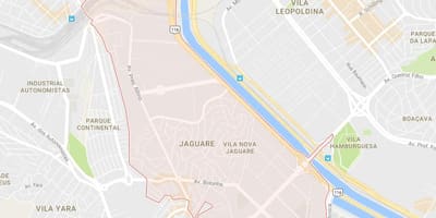 মানচিত্র Jaguaré সাও পাওলো