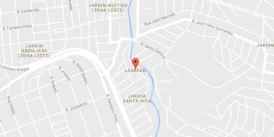 মানচিত্র Lajeado সাও পাওলো