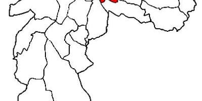 মানচিত্র Mooca উপ-প্রিফেকচার, সাও পাওলো
