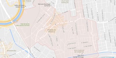 মানচিত্র Penha সাও পাওলো