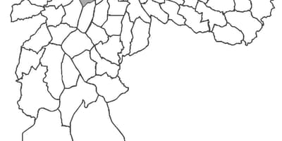 মানচিত্র Pinheiros জেলা