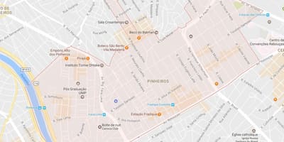 মানচিত্র Pinheiros সাও পাওলো