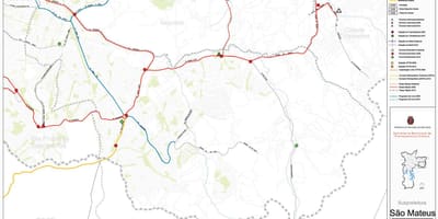 মানচিত্র São Mateus সাও পাওলো - পাবলিক transports