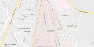 মানচিত্র Sacomã সাও পাওলো