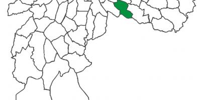 মানচিত্র São Lucas জেলা