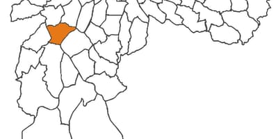 মানচিত্র এর Vila Andrade জেলা