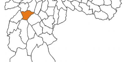 মানচিত্র এর Vila Andrade জেলা